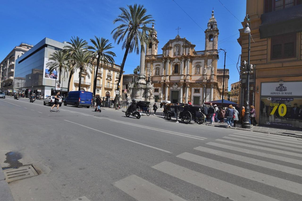 San Basilio'S Home Historical Center Palermo Kültér fotó